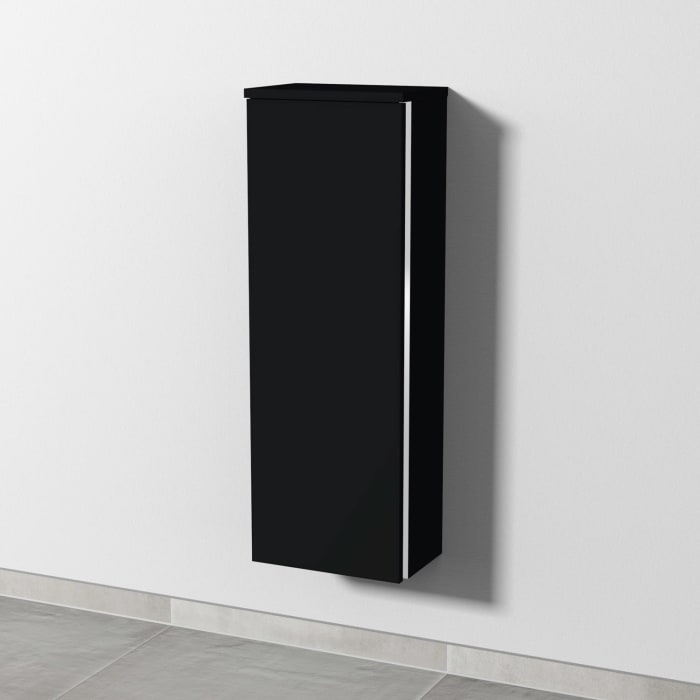 Sanipa 3way Mittelschrank 30 cm, 1 Tür, Anschlag links, mit Griff-Leiste