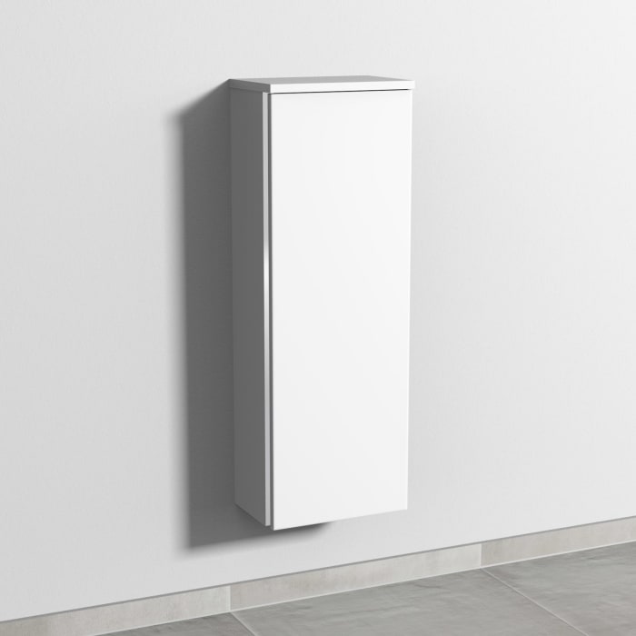 Sanipa 3way Mittelschrank 30 cm, 1 Tür, Anschlag rechts, mit Griff-Leiste