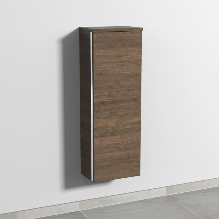 Sanipa 3way Mittelschrank 30 cm, 1 Tür, Anschlag rechts, mit Griff-Leiste