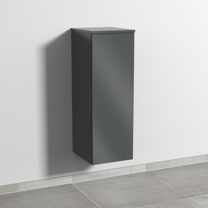 Sanipa 3way Mittelschrank 30 cm, 1 Tür mit Anschlag rechts, Push to open