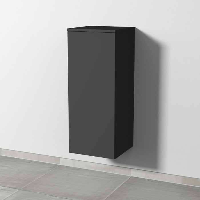 Sanipa 3way Mittelschrank 35 cm, 1 Tür mit Anschlag links, Push to open