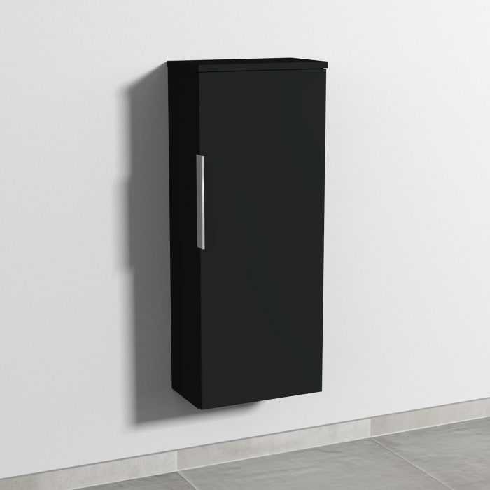 Sanipa 3way Mittelschrank 35 cm, 1 Tür, Anschlag rechts, mit Aufsatz-Griff