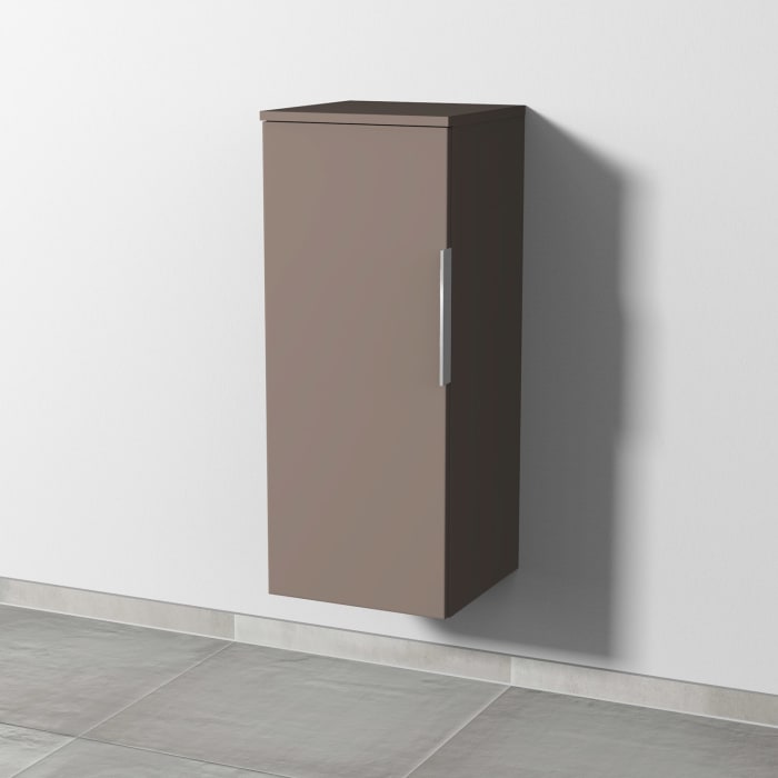 Sanipa 3way Mittelschrank 35 cm, 1 Tür mit Anschlag links, mit Aufsatz-Griff