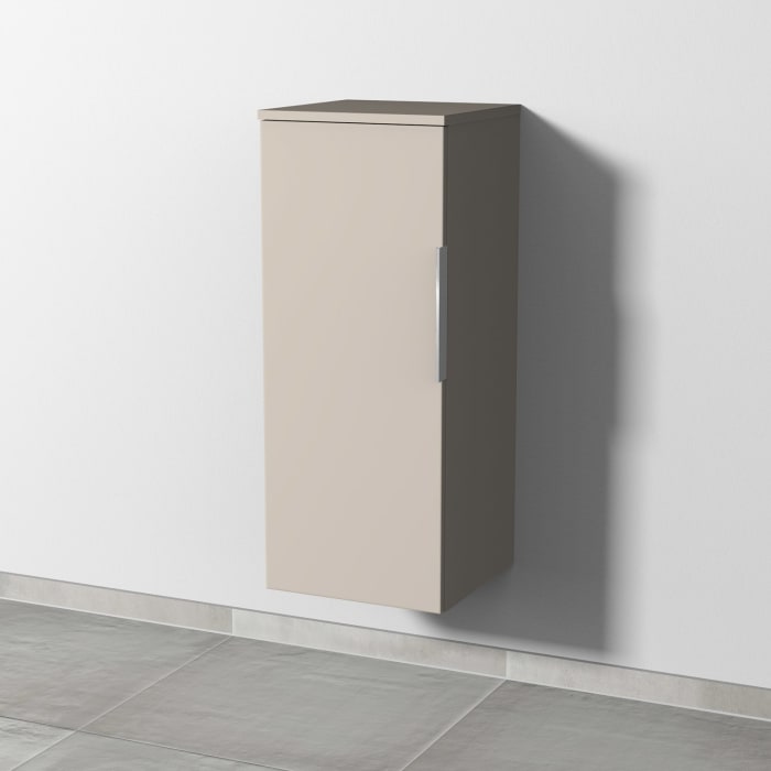 Sanipa 3way Mittelschrank 35 cm, 1 Tür mit Anschlag links, mit Aufsatz-Griff