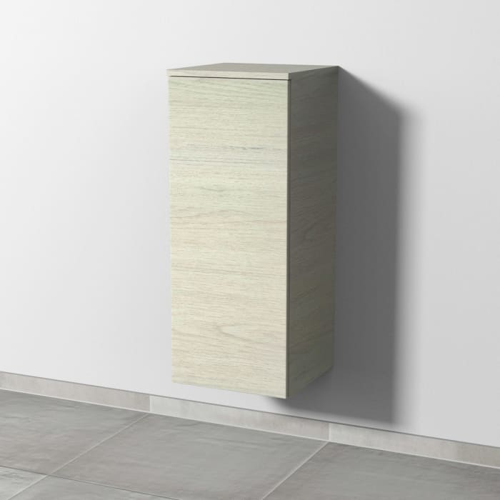 Sanipa 3way Mittelschrank 35 cm, 1 Tür mit Anschlag links, Push to open