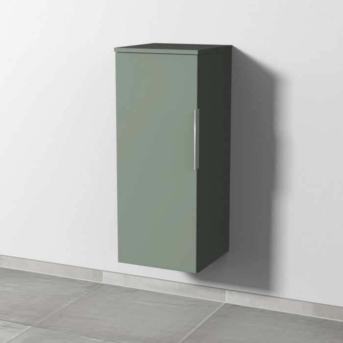 Sanipa 3way Mittelschrank 35 cm, 1 Tür mit Anschlag links, mit Aufsatz-Griff