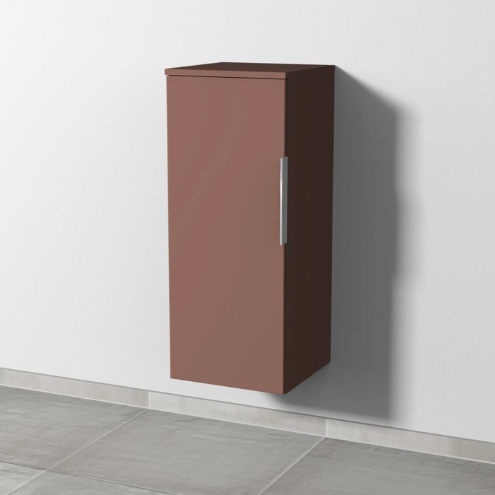 Sanipa 3way Mittelschrank 35 cm, 1 Tür mit Anschlag links, mit Aufsatz-Griff