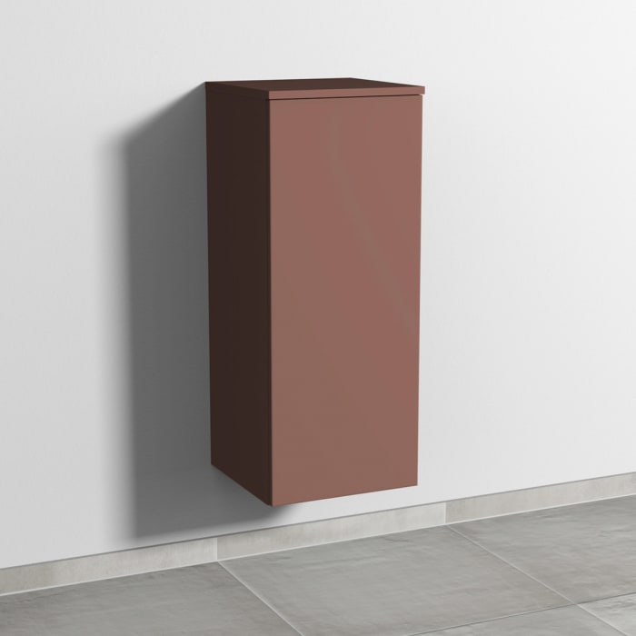 Sanipa 3way Mittelschrank 35 cm, 1 Tür mit Anschlag rechts, Push to open