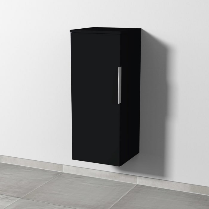 Sanipa 3way Mittelschrank 35 cm, 1 Tür mit Anschlag links, mit Aufsatz-Griff