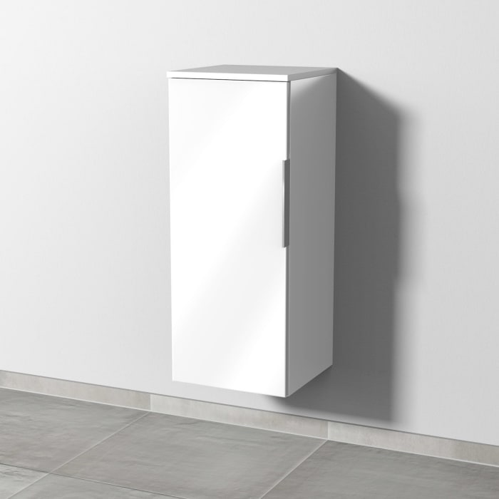 Sanipa 3way Mittelschrank 35 cm, 1 Tür mit Anschlag links, mit Aufsatz-Griff