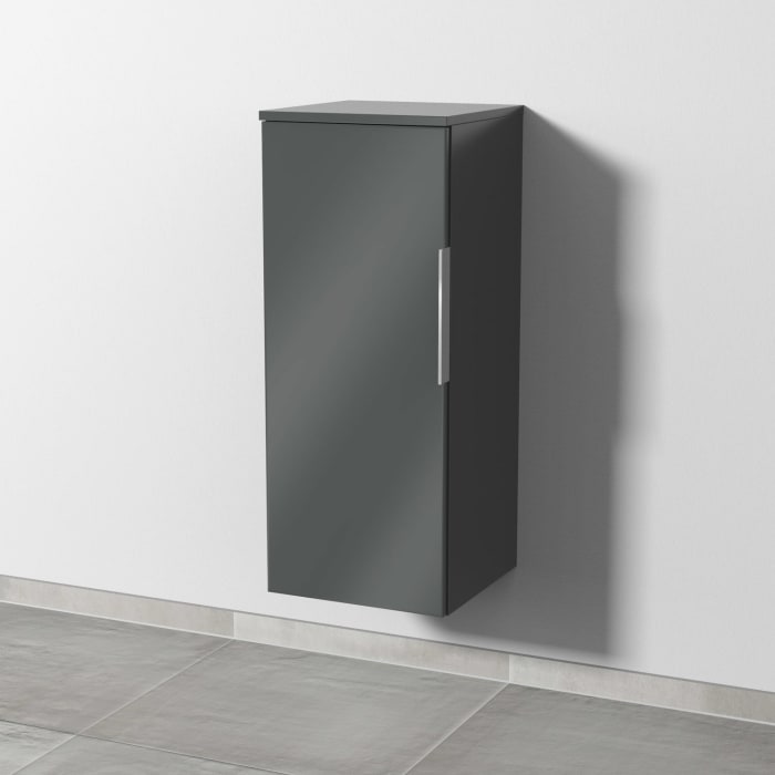 Sanipa 3way Mittelschrank 35 cm, 1 Tür mit Anschlag links, mit Aufsatz-Griff