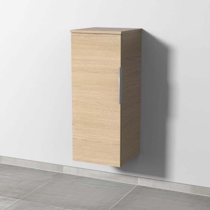 Sanipa 3way Mittelschrank 35 cm, 1 Tür mit Anschlag links, mit Aufsatz-Griff