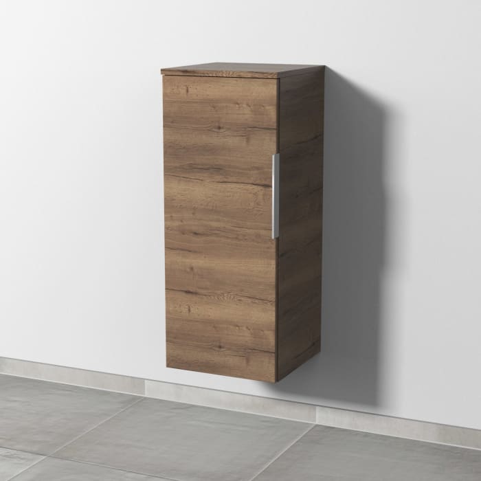 Sanipa 3way Mittelschrank 35 cm, 1 Tür mit Anschlag links, mit Aufsatz-Griff