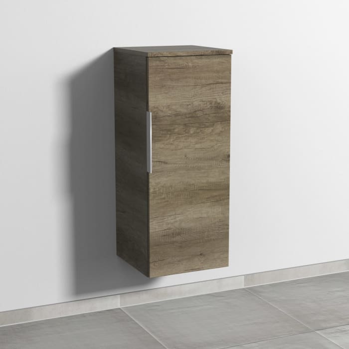 Sanipa 3way Mittelschrank 35 cm, 1 Tür mit Anschlag rechts, mit Aufsatz-Griff