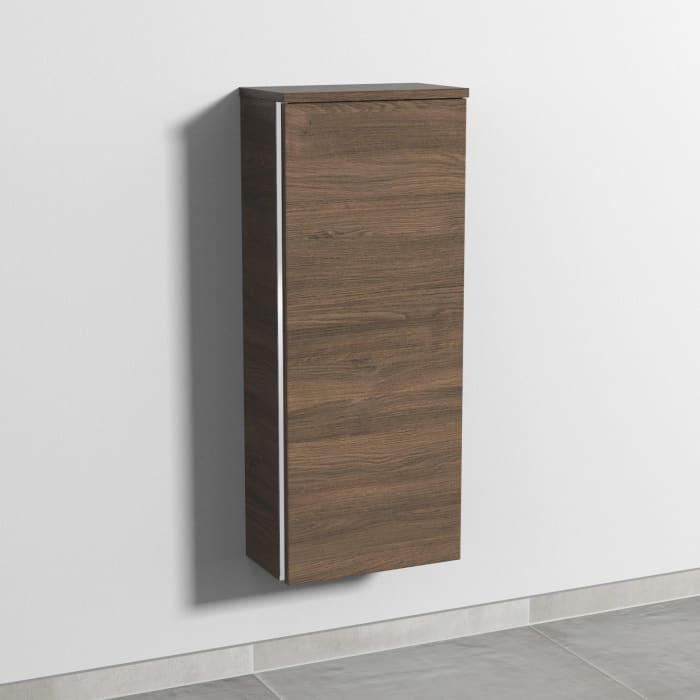 Sanipa 3way Mittelschrank 35 cm, 1 Tür, Anschlag rechts, mit Griff-Leiste