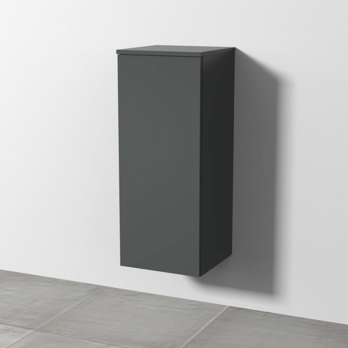 Sanipa 3way Mittelschrank 35 cm, 1 Tür mit Anschlag links, Push to open