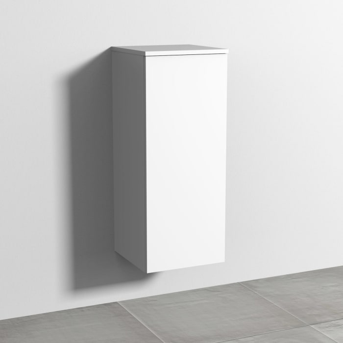 Sanipa 3way Mittelschrank 35 cm, 1 Tür mit Anschlag rechts, Push to open