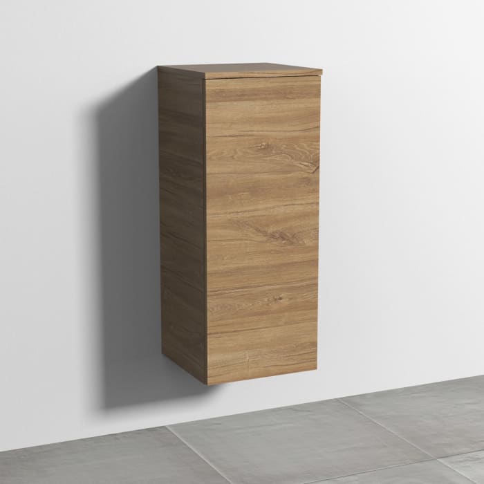 Sanipa 3way Mittelschrank 35 cm, 1 Tür mit Anschlag rechts, Push to open