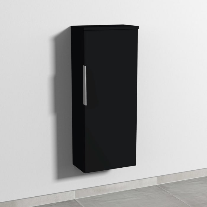 Sanipa 3way Mittelschrank 35 cm, 1 Tür, Anschlag rechts, mit Aufsatz-Griff