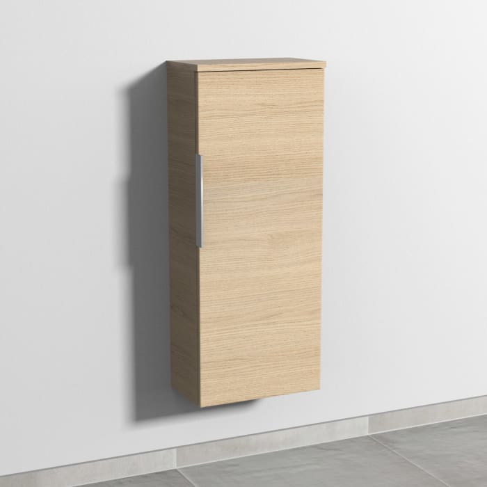 Sanipa 3way Mittelschrank 35 cm, 1 Tür, Anschlag rechts, mit Aufsatz-Griff