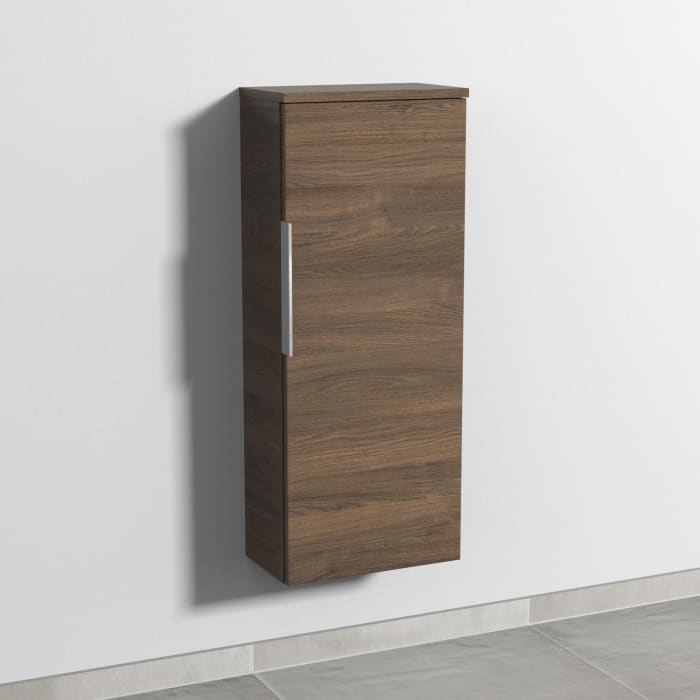 Sanipa 3way Mittelschrank 35 cm, 1 Tür, Anschlag rechts, mit Aufsatz-Griff