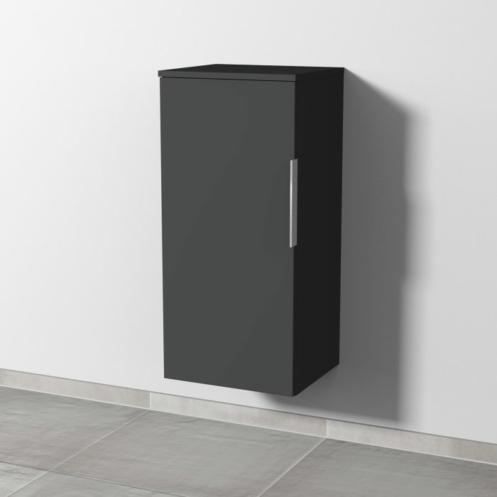 Sanipa 3way Mittelschrank 40 cm, 1 Tür mit Anschlag links, mit Aufsatz-Griff