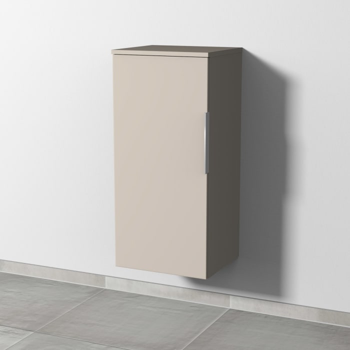 Sanipa 3way Mittelschrank 40 cm, 1 Tür mit Anschlag links, mit Aufsatz-Griff