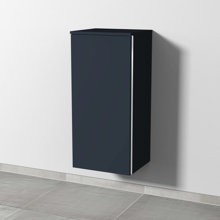 Sanipa 3way Mittelschrank 40 cm, 1 Tür mit Anschlag links, mit Griff-Leiste