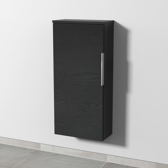 Sanipa 3way Mittelschrank 40 cm, 1 Tür, Anschlag links, mit Aufsatz-Griff