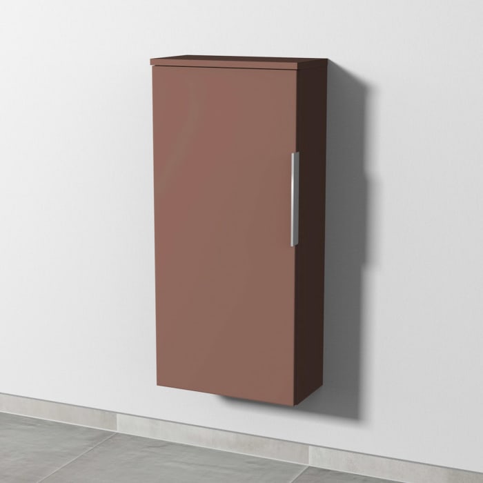 Sanipa 3way Mittelschrank 40 cm, 1 Tür, Anschlag links, mit Aufsatz-Griff