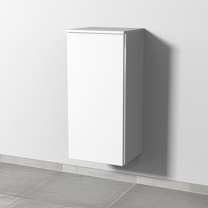 Sanipa 3way Mittelschrank 40 cm, 1 Tür mit Anschlag links, mit Griff-Leiste