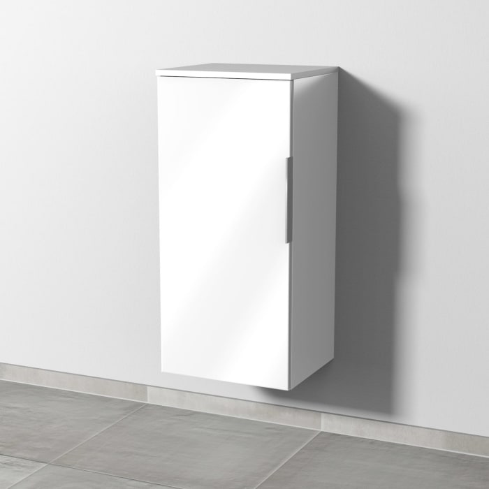 Sanipa 3way Mittelschrank 40 cm, 1 Tür mit Anschlag links, mit Aufsatz-Griff