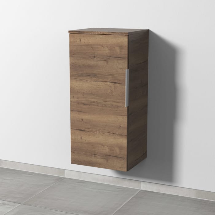 Sanipa 3way Mittelschrank 40 cm, 1 Tür mit Anschlag links, mit Aufsatz-Griff