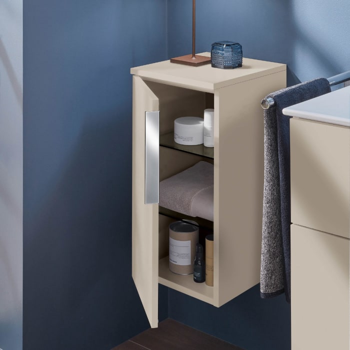 Sanipa 3way Unterschrank 30 cm, 1 Tür Anschlag links, mit Aufsatzgriff