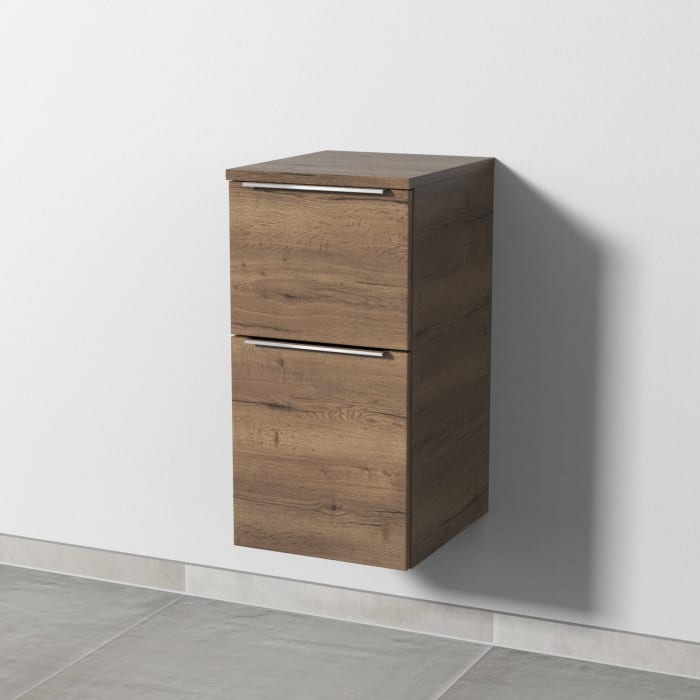 Sanipa 3way Unterschrank 30 cm, 2 Auszüge, mit Aufsatzgriff