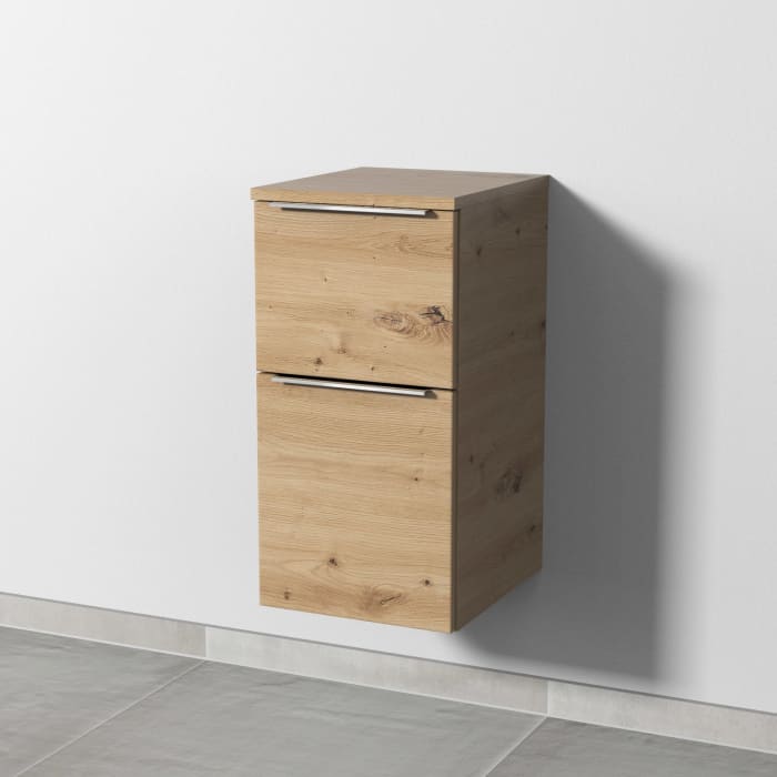 Sanipa 3way Unterschrank 30 cm, 2 Auszüge, mit Aufsatzgriff