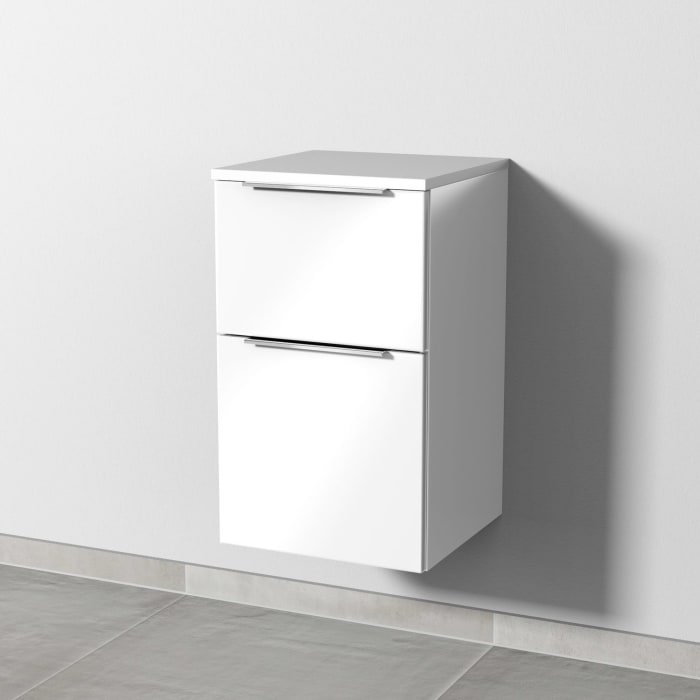 Sanipa 3way Unterschrank 35 cm, 2 Auszüge, mit Aufsatzgriff