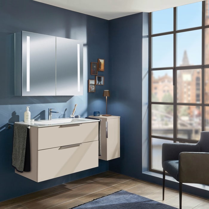 Sanipa 3way Unterschrank 40 cm, 1 Tür Anschlag rechts, mit Aufsatzgriff