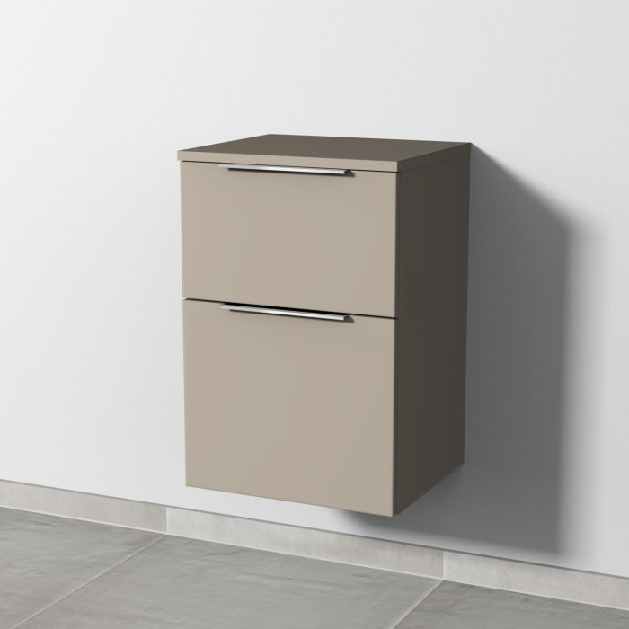 Sanipa 3way Unterschrank 40 cm, 2 Auszüge, mit Aufsatzgriff