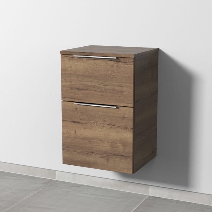 Sanipa 3way Unterschrank 40 cm, 2 Auszüge, mit Aufsatzgriff