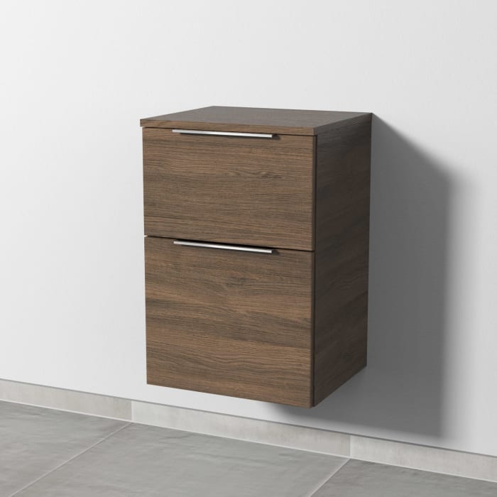 Sanipa 3way Unterschrank 40 cm, 2 Auszüge, mit Aufsatzgriff