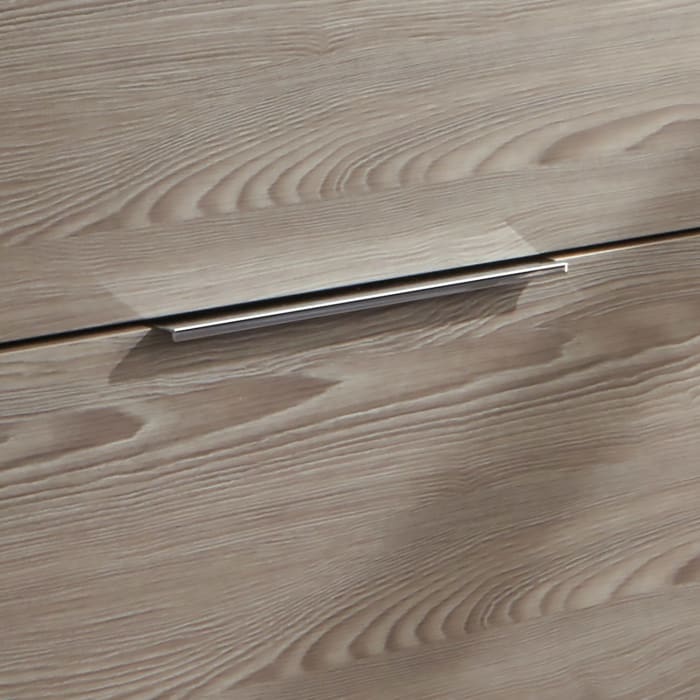 Sanipa 3way Kombination mit Keramikwaschtisch Design 100 cm, 2 Auszüge mit Aufsatz-Griff