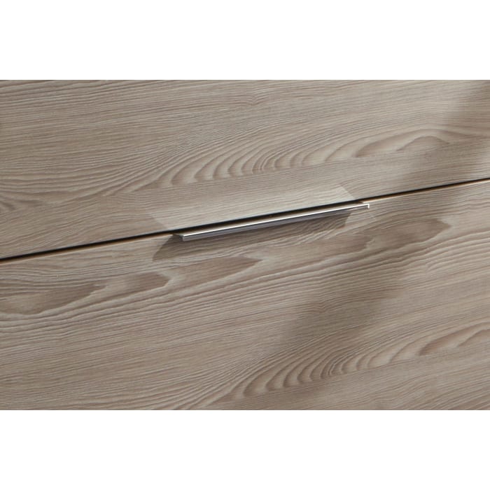 Sanipa 3way Kombination mit Glaswaschtisch 81,5 cm, 2 Auszüge mit Aufsatz-Griff