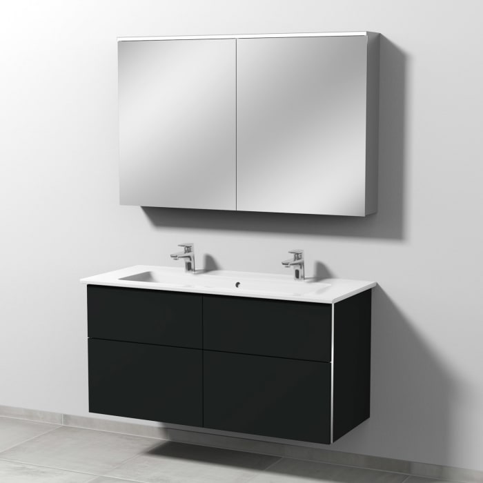 Villeroy & Boch Venticello Waschtisch mit Sanipa 3way Unterschrank 120 cm