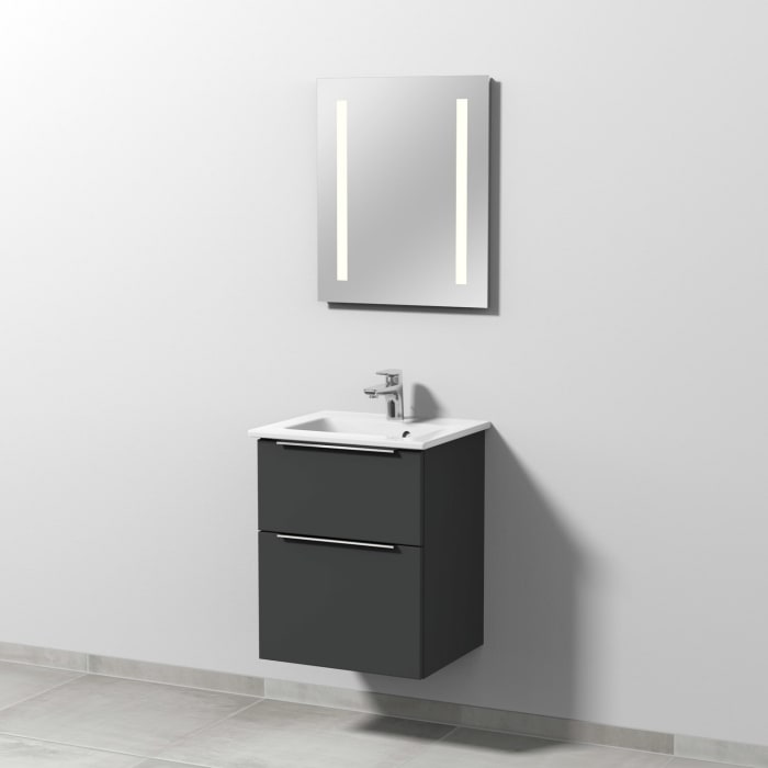 Sanipa 3way Unterschrank 50 cm, Villeroy & Boch Venticello Waschtisch