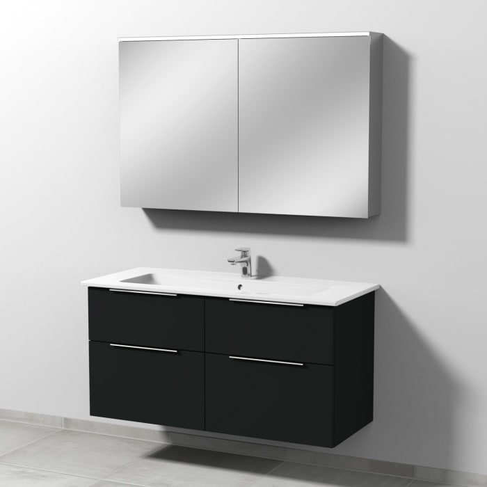 Villeroy & Boch Venticello Waschtisch mit Sanipa 3way Unterschrank 120 cm