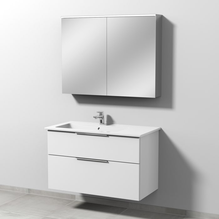 Villeroy & Boch Venticello Waschtisch mit Sanipa 3way Unterschrank 100 cm