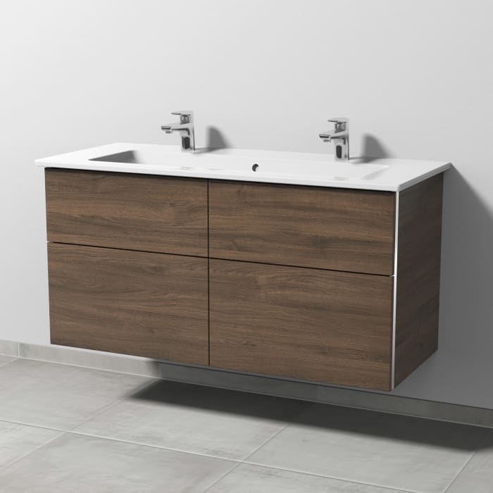 Sanipa 3way Unterschrank 120 cm mit Villeroy & Boch Venticello Waschtisch