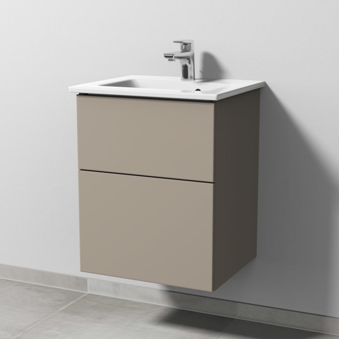 Sanipa 3way Unterschrank 50 cm mit Villeroy & Boch Venticello Waschtisch