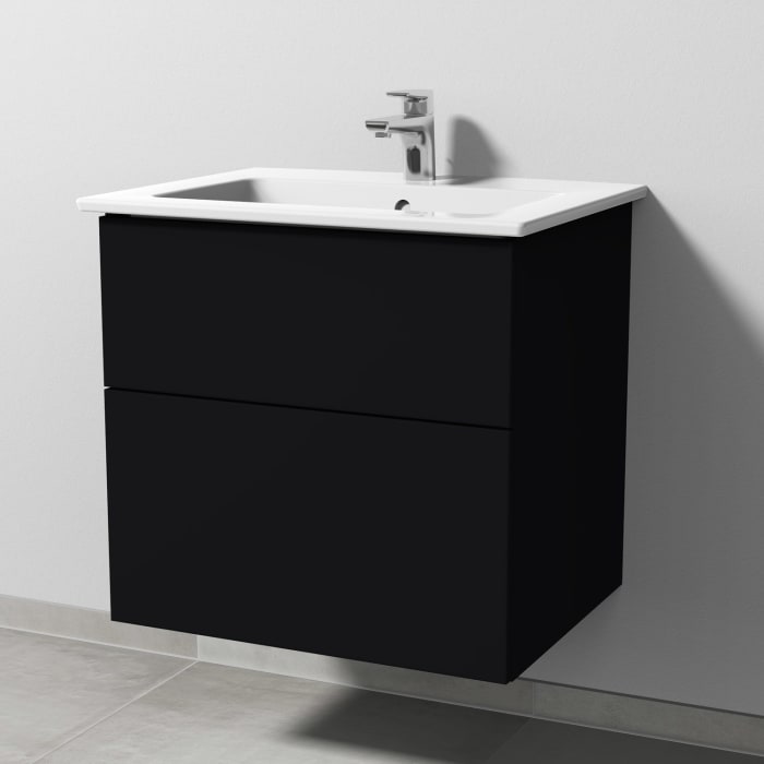 Sanipa 3way Unterschrank 65 cm mit Villeroy & Boch Venticello Waschtisch